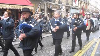 Fête de la coquille SaintJacques à Montmartre le 250114 [upl. by Enohsal71]