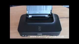 Canon Pixma iP2702 How to set up and install ink cartridges [upl. by Oner]