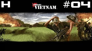 Conflict Vietnam Walkthrough Part 04 PC [upl. by Atteloc]