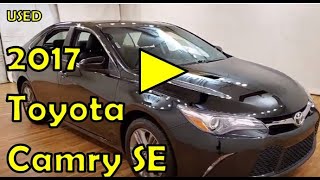 2017  Toyota Camry SE  MEDIA SCREEN REAR CAMERA  Carvision [upl. by Watters]