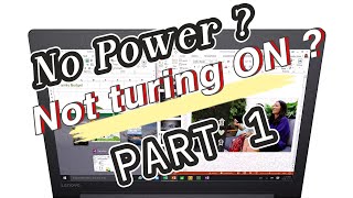 lenovo ideapad 31015ikb no Power Repair  Part 1 [upl. by Hsemar700]