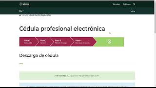 📌Cómo tramitar la CÉDULA PROFESIONAL Actualizado 📜 EN MENOS DE 5 MINUTOS 😱⏰ [upl. by Newol696]