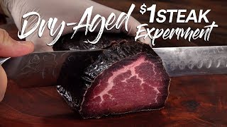 Can DRY AGE save a 1 Steak  Guga Foods [upl. by Shaff748]