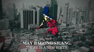 quotMartsa ng Bagong Lipunanquot March of the New Society  Philippine Patriotic Song LYRICS [upl. by Aiyotal]