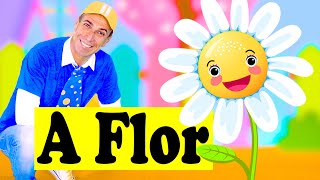 Uma Flor no meu Jardim  Música Infantil  Primavera  Prof Idalécio [upl. by Heida]