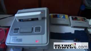 Super UFO pro 8 SNES flash cart Features amp Demonstration [upl. by Ennovad]