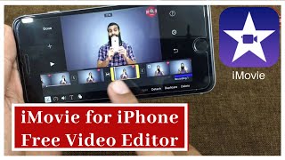 iMovie Free Video editor for iPhone  iMovie tutorial in Hindi  Urdu  Free video editor [upl. by Kopaz]