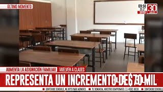 Beneficio de 70000 el Gobierno confirmó el aumento de la Ayuda Escolar ¿a quienes alcanza [upl. by Sac]