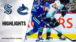 Kraken  Canucks 10521  NHL Highlights [upl. by Notlrac]