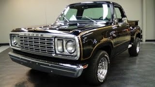 1978 Dodge Warlock Pickup V8  Mopar Muscle Truck [upl. by Ilsel557]