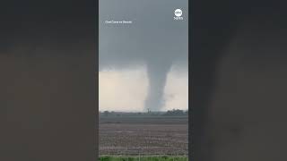 Tornado touches down in Kansas [upl. by Iggy29]