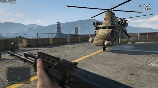 GTA 5 PS4  Mission 27  Cargobob Gold Medal [upl. by Marnia]