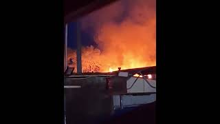 se incendia primaria en Matamoros Tamaulipas 1 [upl. by Nodroj157]