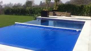 Aquamatic Swimming Pool cover Infinity Edge [upl. by Hazel]