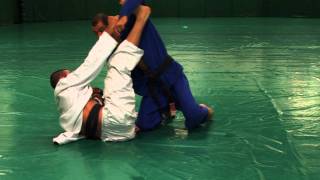 Gracie JiuJitsu Master Cycle Blue Belt Stripe 1  Official Test On DVD  103111 [upl. by Chas445]