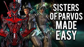 How to do Sisters of Parvos FAST and EFFICIENT Warframe 2023 Beginner Friendly [upl. by Ahserkal]