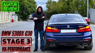 ⏱️ 0100 BMW 530d xDrive G30 Stage 3 KKPerformance  блиц интервью  разгон 530д Стейдж 3 dragy [upl. by Donelson978]