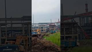 Steel plant work 🙏operator Operator life operator excavator hyundai jcb ytshorts [upl. by Hnamik]