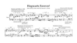 quotHogwarts Foreverquot  Harry Potter and the Sorcerers Stone Score Reduction amp Analysis [upl. by Ahsienahs334]