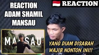 Mansau  Adam Shamil Official Music Video REACTION [upl. by Almeida196]