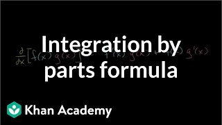 Integration by parts intro  AP Calculus BC  Khan Academy [upl. by Ecienahs156]