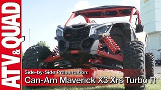 SidebySide Präsentation CanAm Maverick X3 Xrs Turbo R [upl. by Phylys]