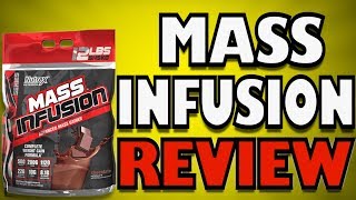 Mass Infusion By Nutrex Weight Gainer Review [upl. by Yun352]