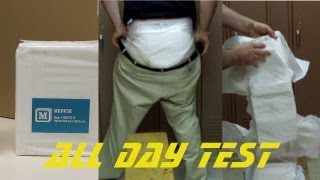 bambino bianco adult diaper test and first look [upl. by Domela]