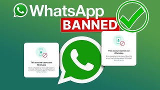 Get Your BANNED WhatsApp Back EASY StepbyStep Guide [upl. by Sawtelle]