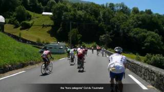 LEtape du Tour 2010 Pau  Col du Tourmalet [upl. by Einomrah]