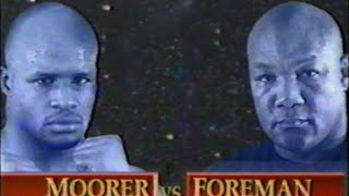 Foreman vs Moorer ENTIRE HBO PROGRAM [upl. by Adnara]