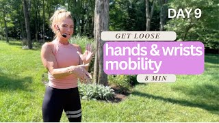 DAY 9  Stretch your HANDS AND WRISTS Stretching and Mobility Challenge [upl. by Barnie]