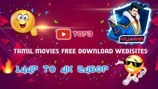 TAMILMOVIES  TOP 3 TAMIL MOVIES DOWNLOAD WEBISITE  UPTO 4K QUALITY  2021  MR LEARNER [upl. by Brathwaite]