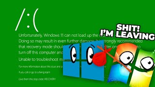 Windows 11 Kill Screen But Windows 10 amp Windows 7 Want To See That [upl. by Tilford]