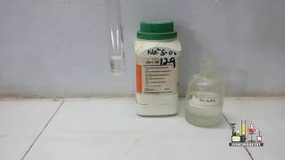 Sodium thiosulphate And sulphuric Acid [upl. by Lladnor]