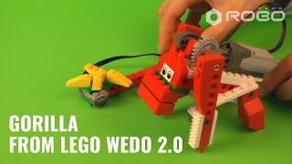 Gorilla  LEGO WeDo by RoboCamp by roboCamp [upl. by Ayikat187]