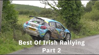 Best Of Irish Rallying 2023  Part 2  Moments  Crash Action Close Calls [upl. by Mccready510]