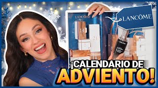 LANCÔME CALENDARIO DE ADVIENTO CON TODOS MIS FAVORITOS [upl. by Jacynth382]