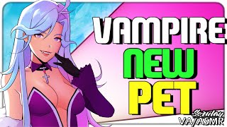 ASMR Becaming New Vampires Pet You are a Werewolf Saved Voice Acting Italian Accent [upl. by Ysor]