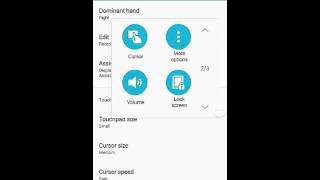 Enable mouse cursor  Samsung Galaxy s5 s6 s7 [upl. by Sollie57]