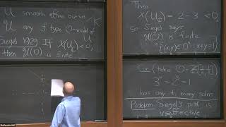 Integral Points on Curves via Baker’s Method and Finite ´etale Covers  Bjorn Poonen [upl. by Cob]