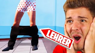 LEHRER die HOSE RUNTERZIEHEN PRANK Schule Simulator [upl. by Naut]