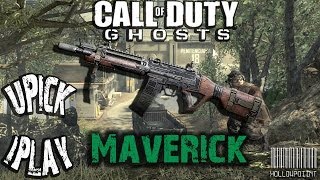 Call of Duty Ghosts uPick iPlay EP 2 Maverick Class Setup [upl. by Anilas]