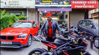 Triumph daytona 675r  Saraswati Motors  Jasneet Singh  Karol Bagh  bike Market  Delhi [upl. by Notgnimer100]