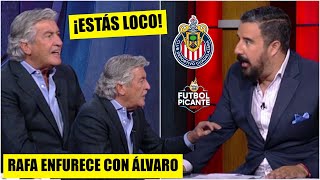 Rafa Puente SE CALENTÓ COMO NUNCA con Álvaro por Alan Mozo y su llegada a Chivas  Futbol Picante [upl. by Jeritah]