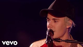 Justin Bieber  Love Yourself amp Sorry  Live at The BRIT Awards 2016 ft James Bay [upl. by Cassie140]