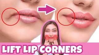 Lift Lip Corners Fix Droopy Mouth Corners Fat Around The Mouth Sagging CheeksNO SURGERY [upl. by Teloiv578]