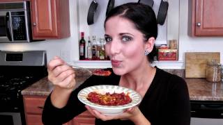 Homemade Chili Recipe  Laura Vitale  Laura in the Kitchen Episode 217 [upl. by Aivin]