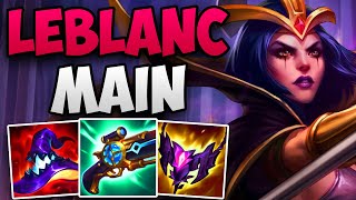 KOREAN CHALLENGER LEBLANC MAIN CARRIES HIS TEAM  CHALLENGER LEBLANC MID GAMEPLAY  Patch 146 S14 [upl. by Halimaj]