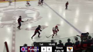 Brookings Rangers Varsity vs Sioux Falls West 12724 [upl. by Ferretti]